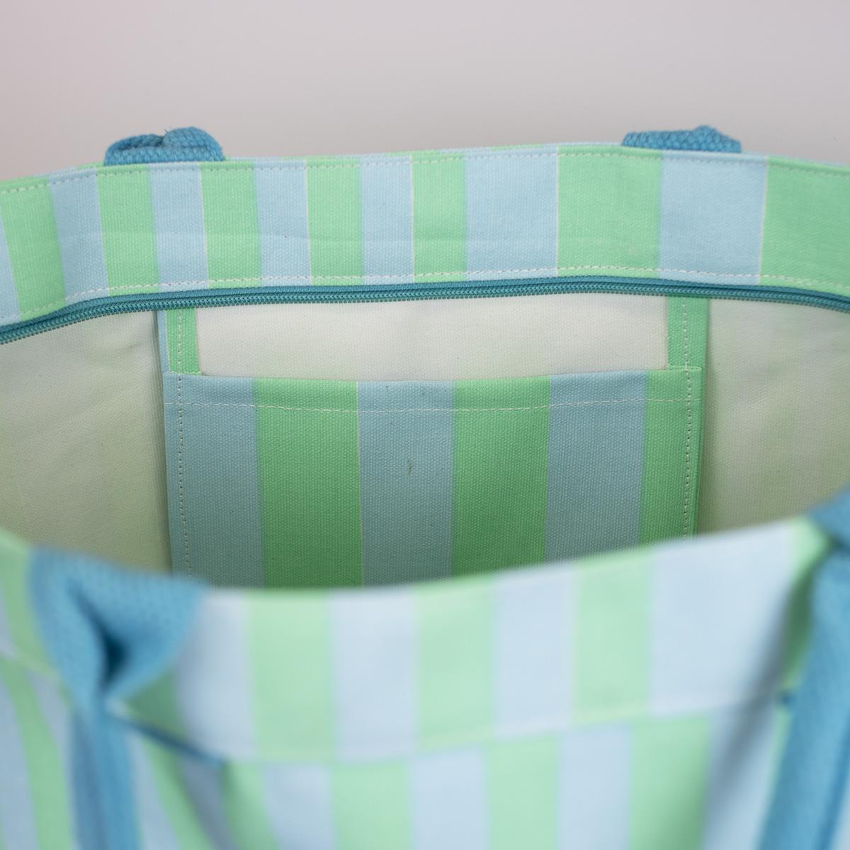5004 Durham Tote Turquoise TRS