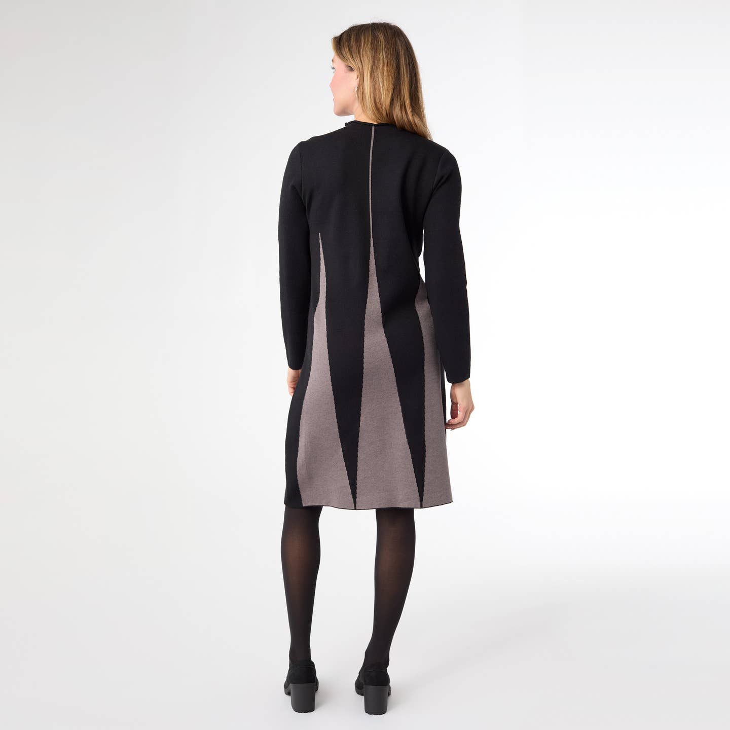9069 Baby Mock Neck Sweater Dress COCO