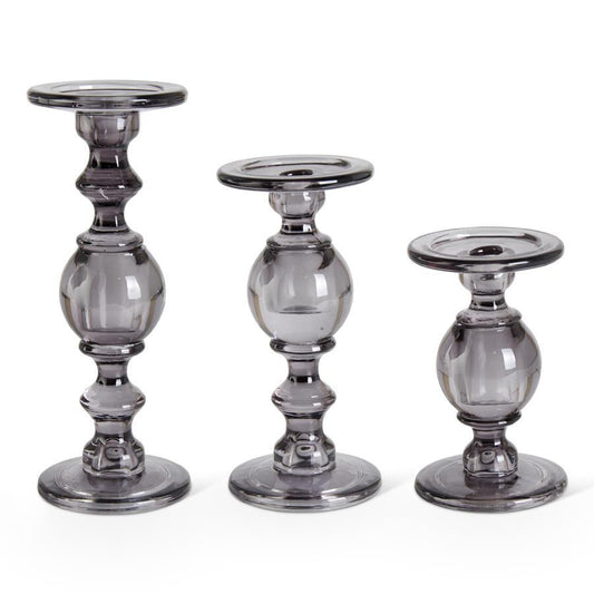 5936 12" Black Candlestick KKI