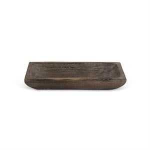 6517 14" Rect. Wood Tray KKI