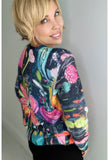 2310 Multi Color Pull Over Sweater TBC
