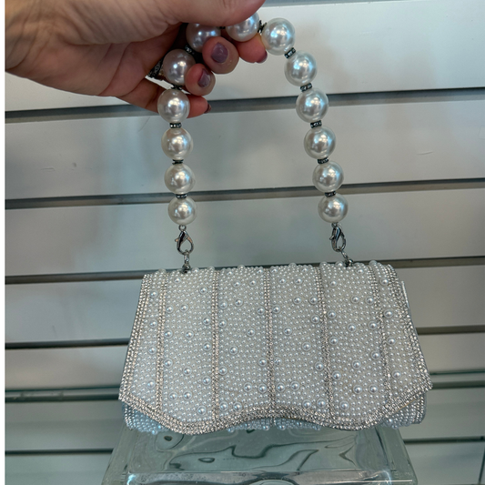 176C Pearl strap Purse L&B
