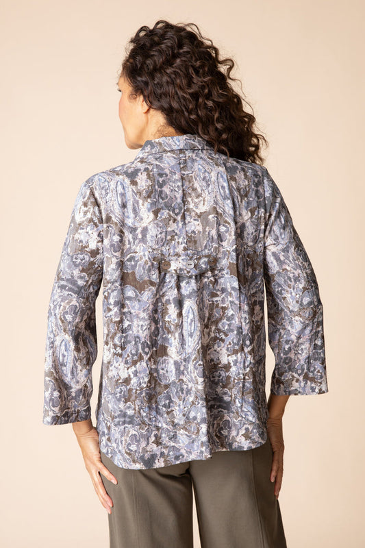 34849 Pleat Back Jacket HAB