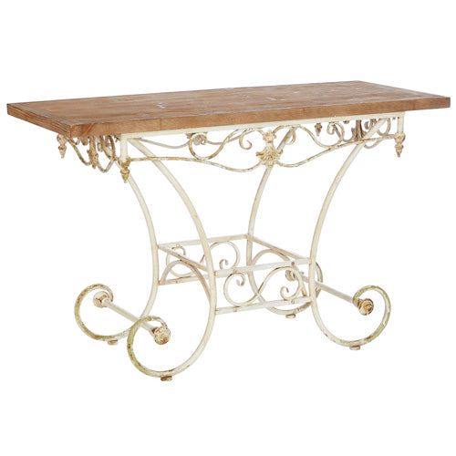 2209 Distressed Table RAZ