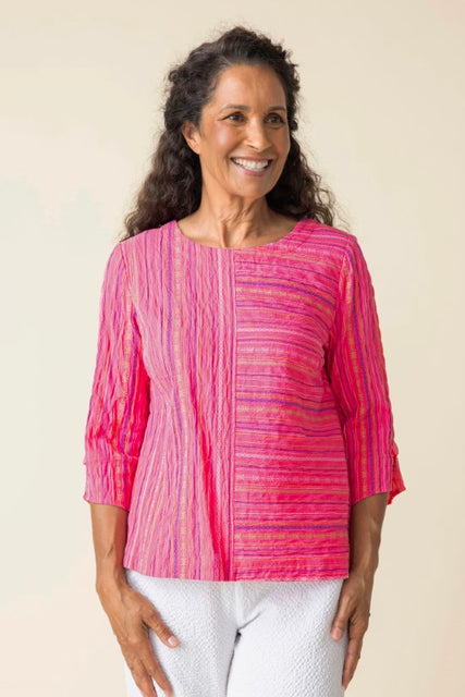 8632 Baja Weave Pullover HAB