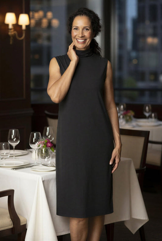 55983 Black Chelsea Dress HAB