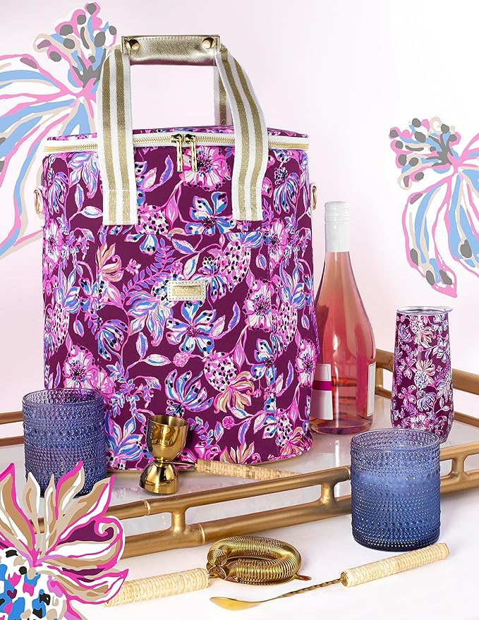 Deluxe Wine Carrier Lilly Pulitzer