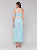 2203 Printed Maxi With Tier CWB