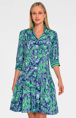 So Sweet Dress Vintage Vines Navy GSL