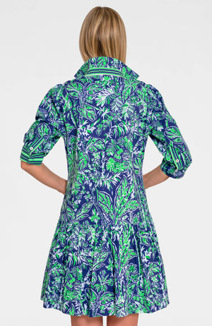 So Sweet Dress Vintage Vines Navy GSL