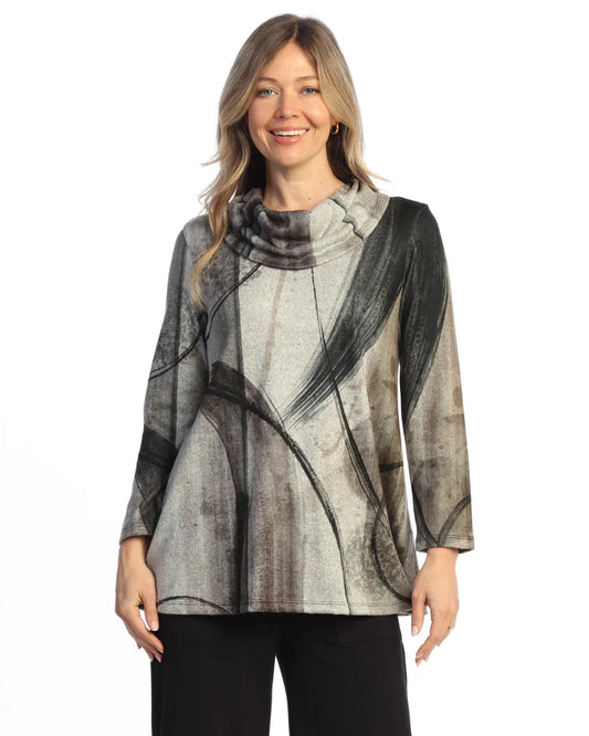 2256 Motion Cowl Neck Top JNJ