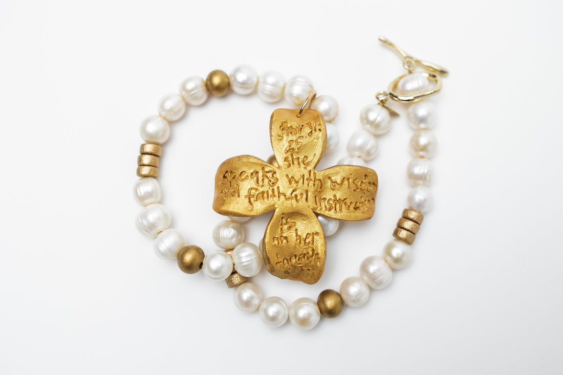 Pearl dogwood necklace HTJ