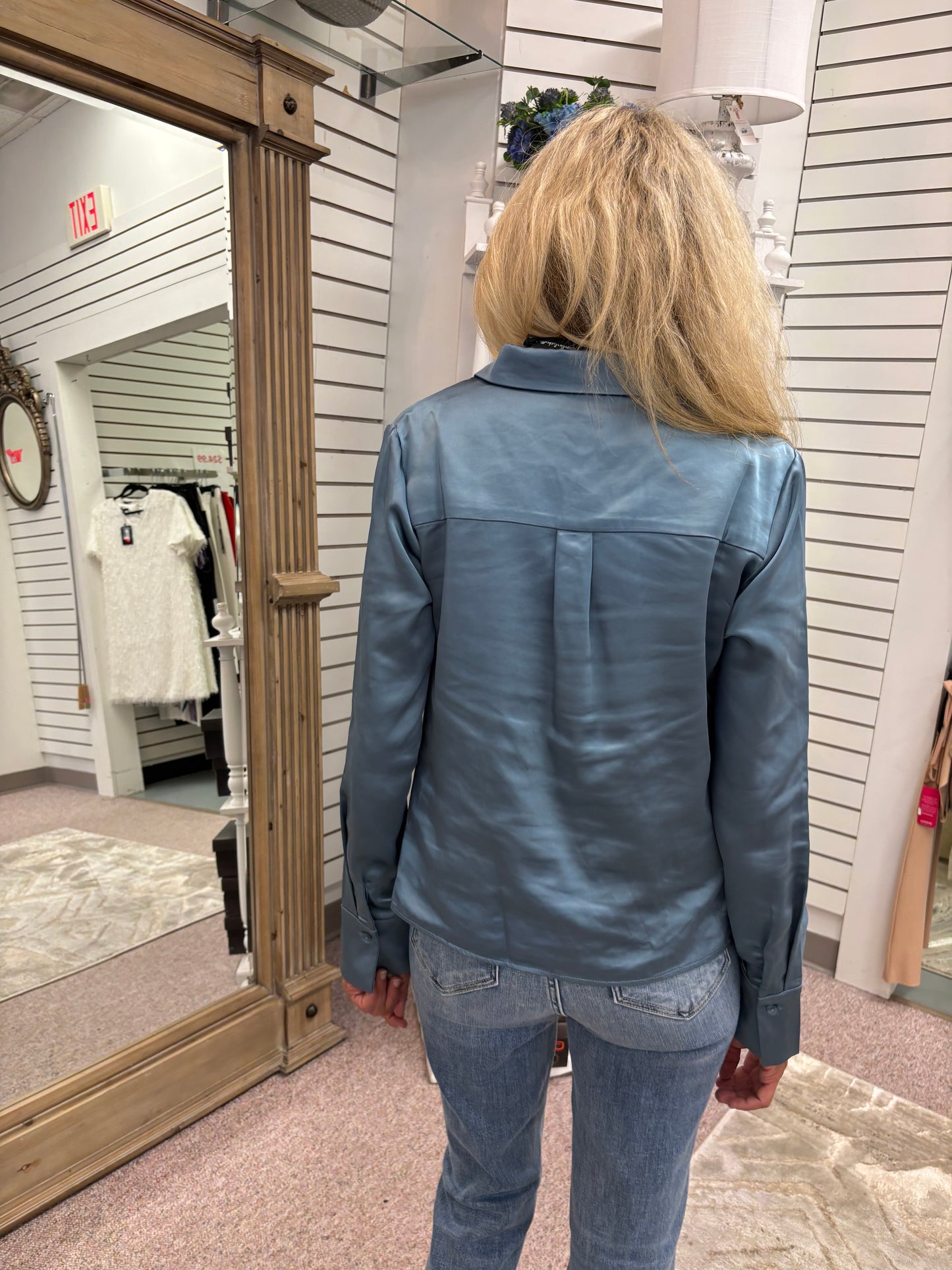 4551 Long Sleeve Twisted Front CWB