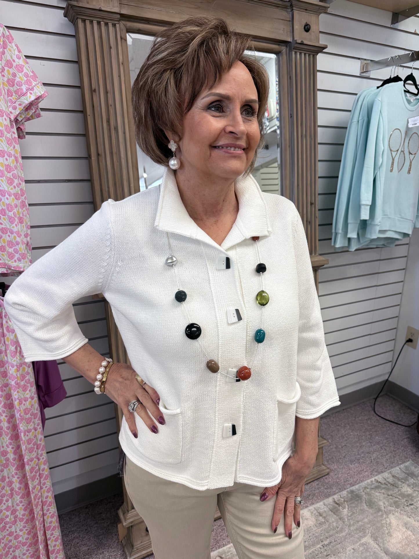 1258 Pleat Back Jacket HAB