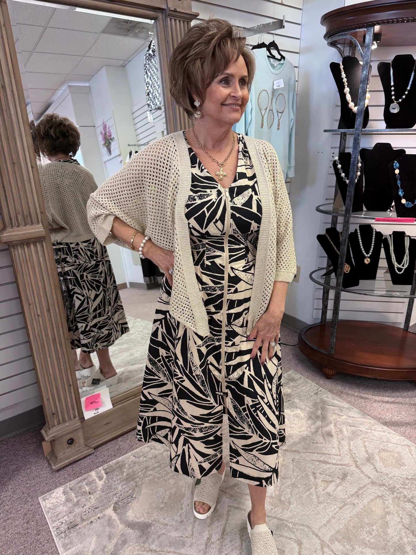 3227 Zip Maxi Dress CWB