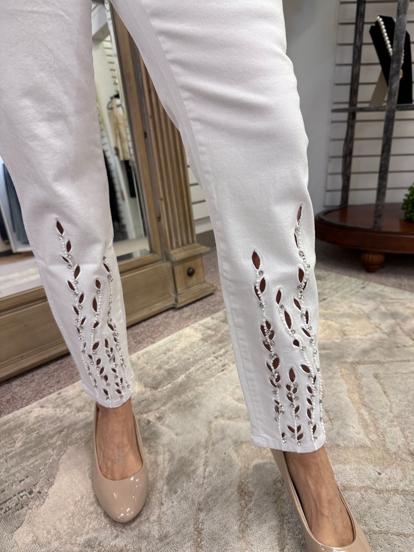 2877 Becky White Pant AZI