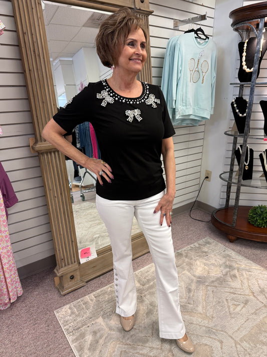 3135 Patti White Pant AZI