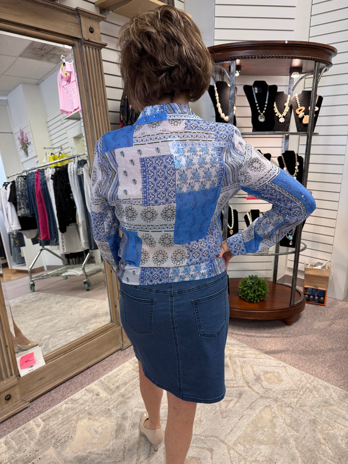 33 Skirt W/Bling TBC