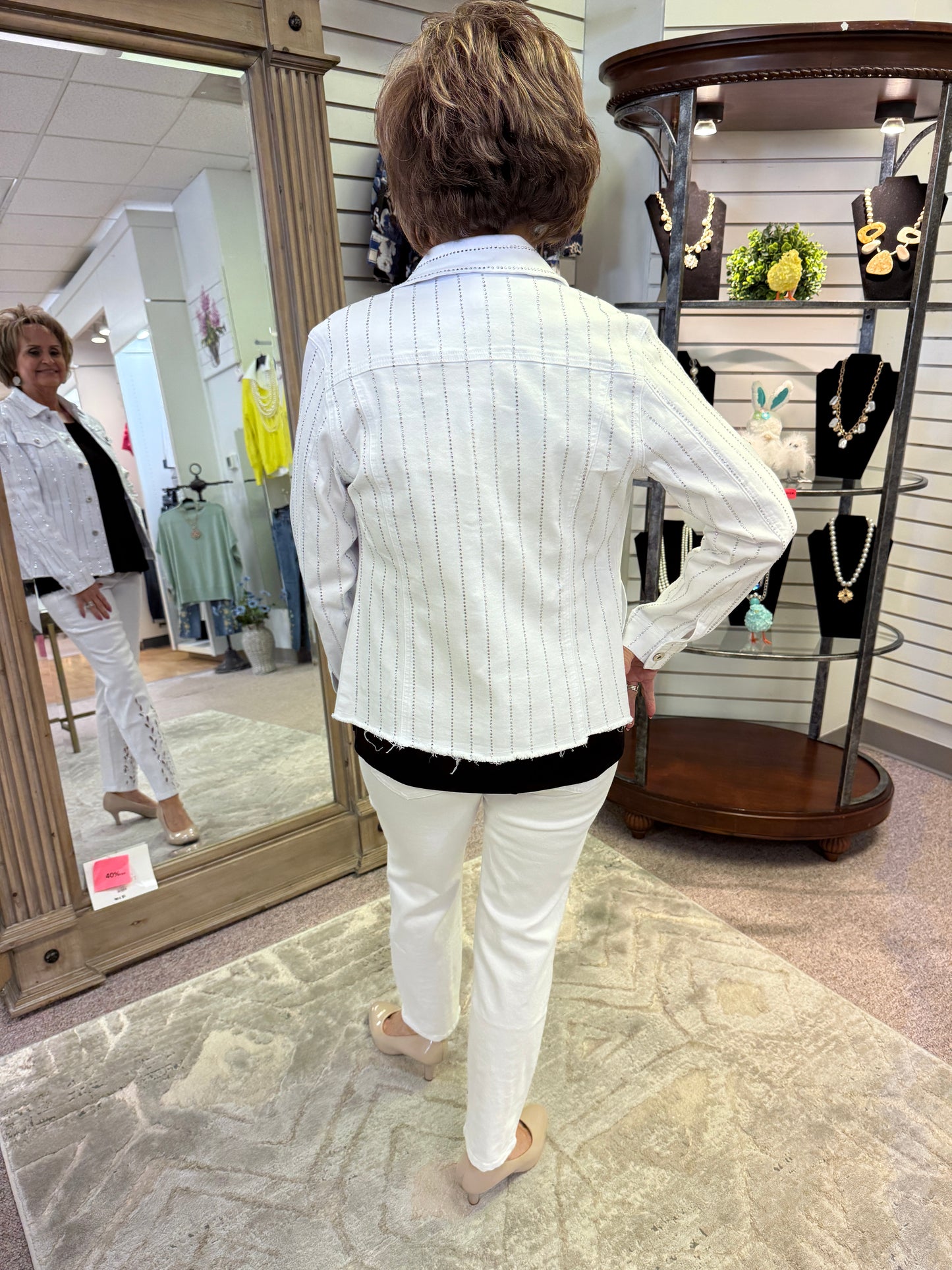 2WHB Denim White with Bling TBC