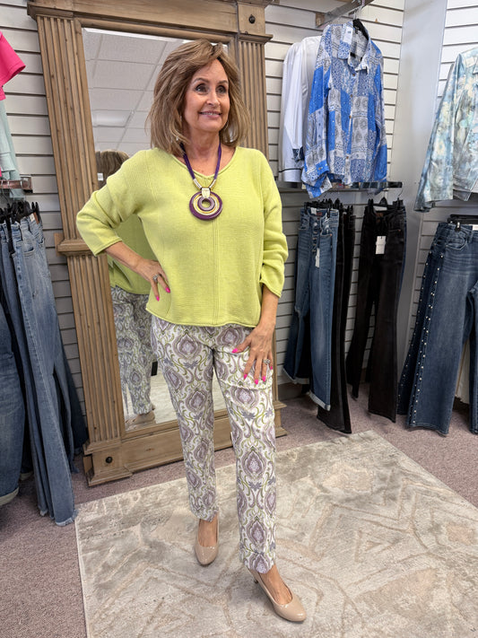 1870 Garden Damask Pants INY