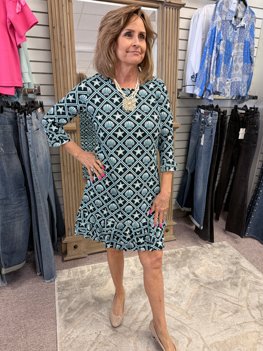 4494 BNSS Ruffle Dress LBC