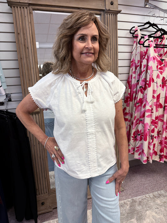 8168 Top W/Tassel HTI