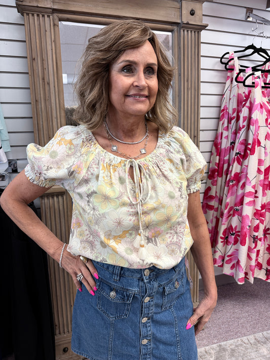 2P83 Top Tie Neck LVP