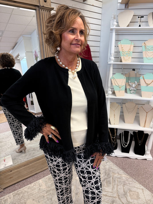 7439 BLK Cardigan LBC