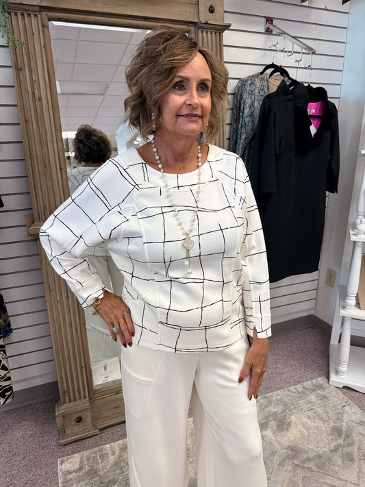 332101 Ivory Featherlux Pullover OLV
