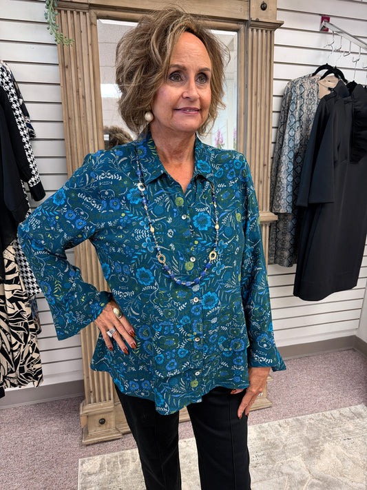 39620 Flounce Shirt HAB