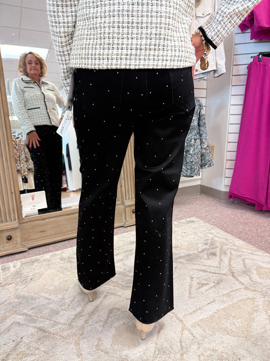 1742 Black Rhinestone Pant LBC
