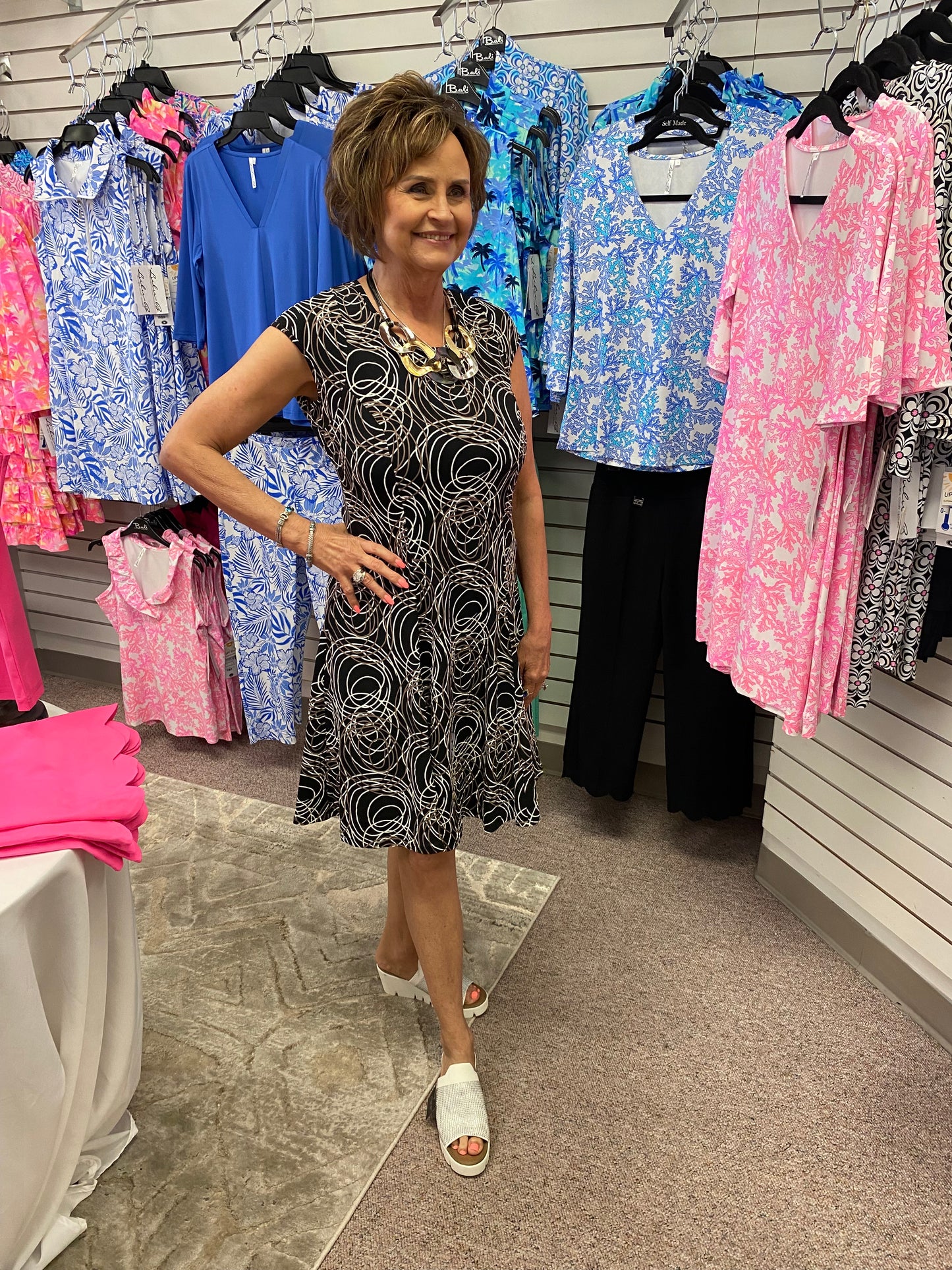 8540 Twine Circles Dress BAL