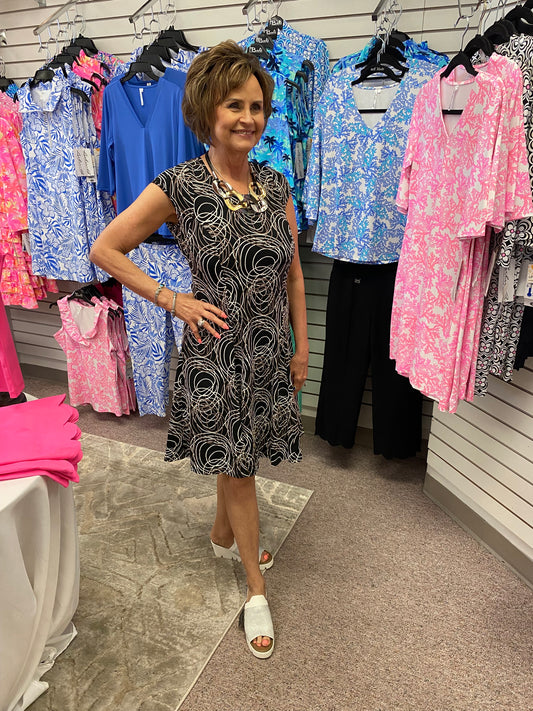 8540 Twine Circles Dress BAL