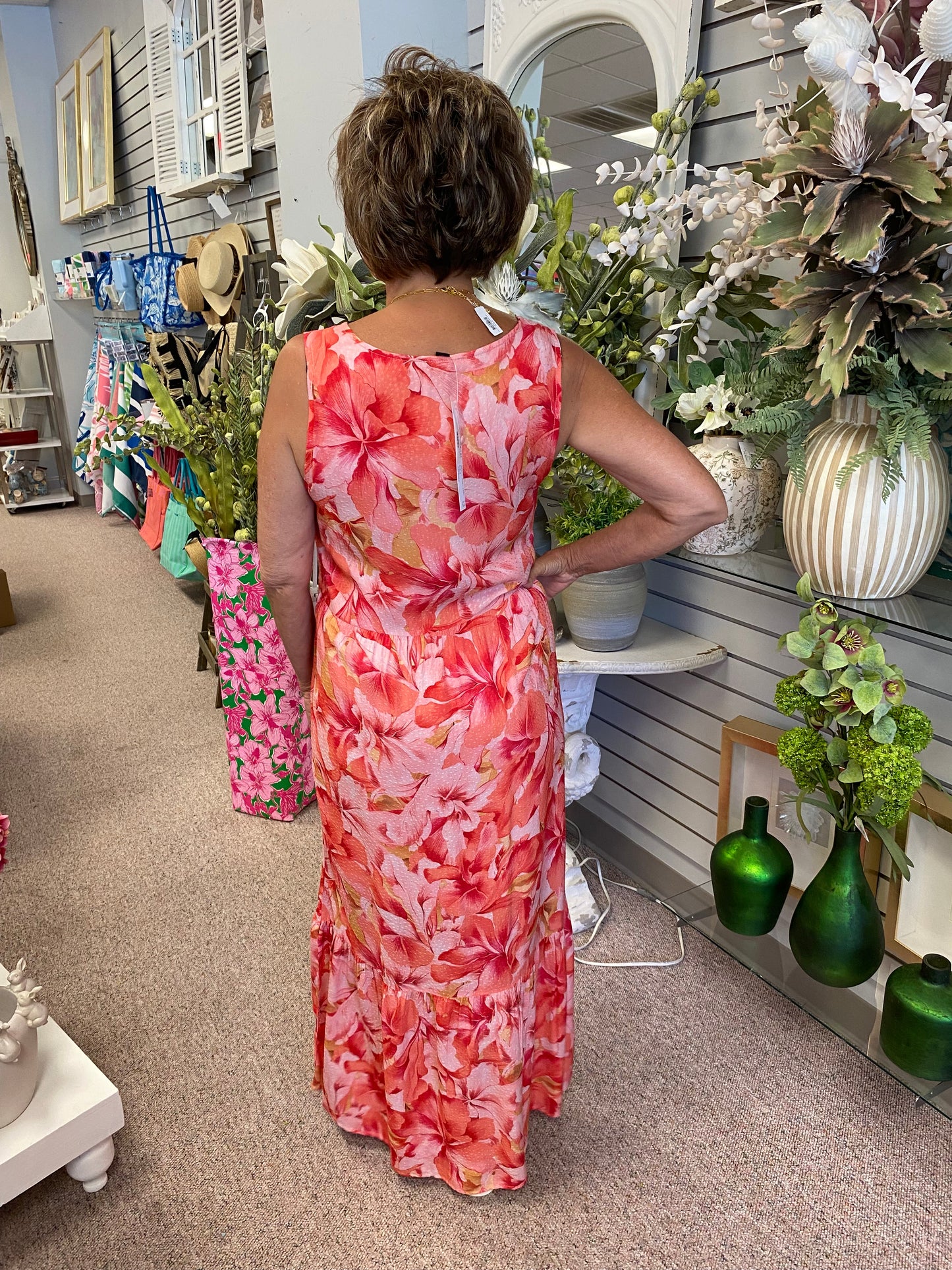 8087 Dress W/Lining HTI