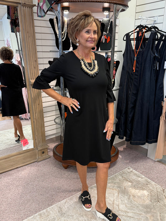 5988 Solid City Dress HAB