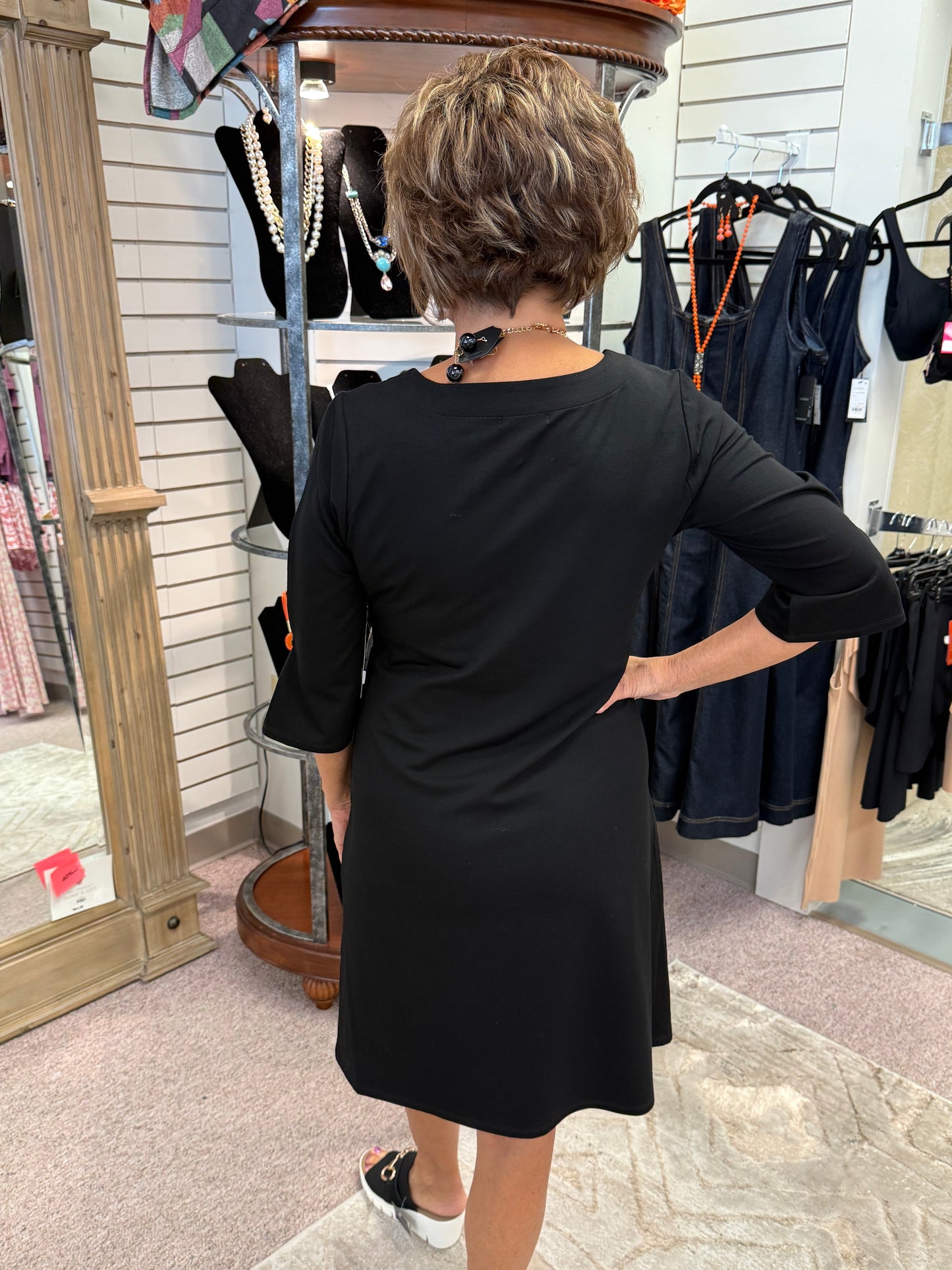 5988 Solid City Dress HAB