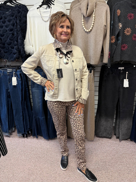 9866 Reversible Denim Pants FAC