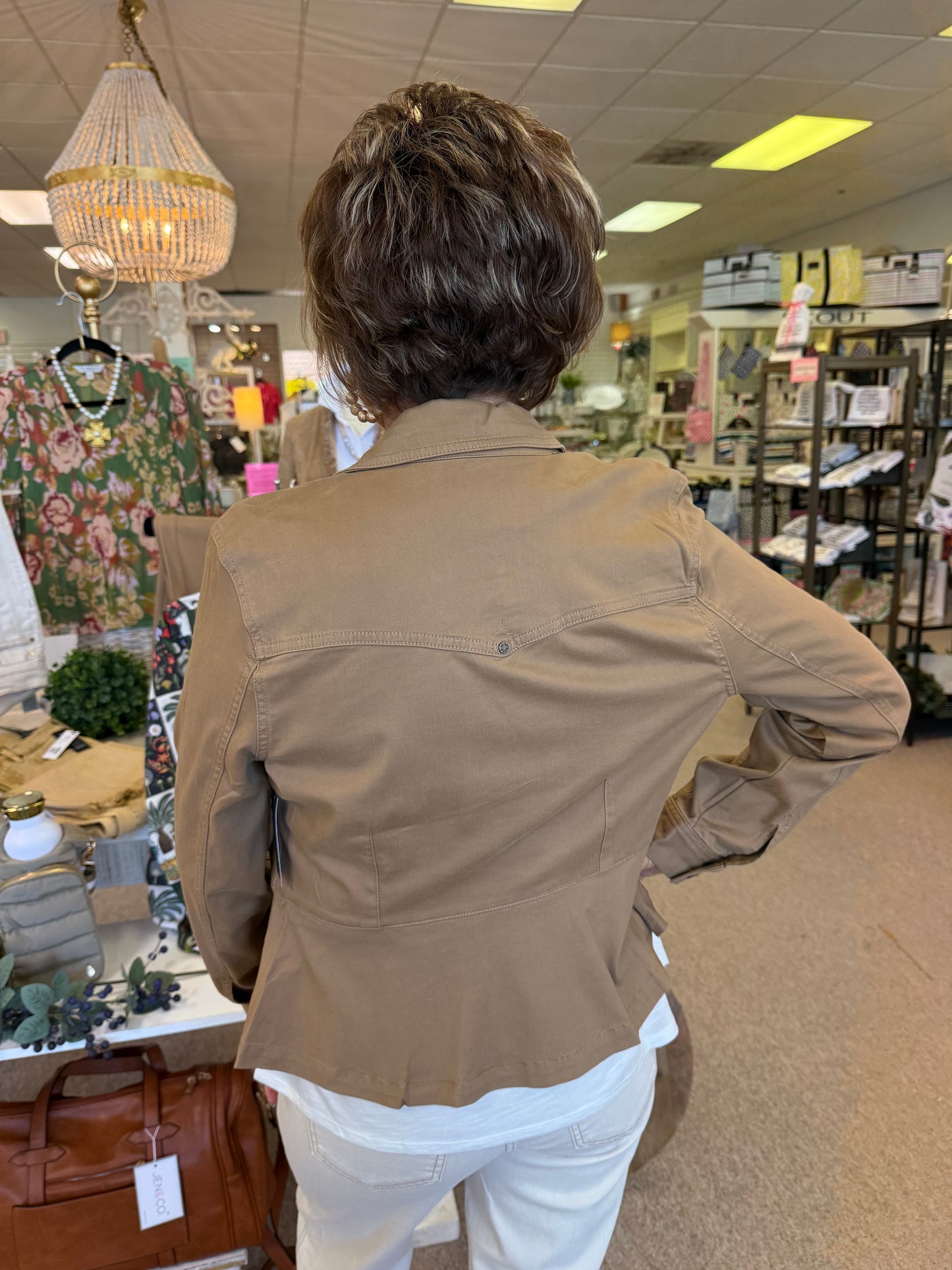 4L12 Peplum Hem Jacket LVP