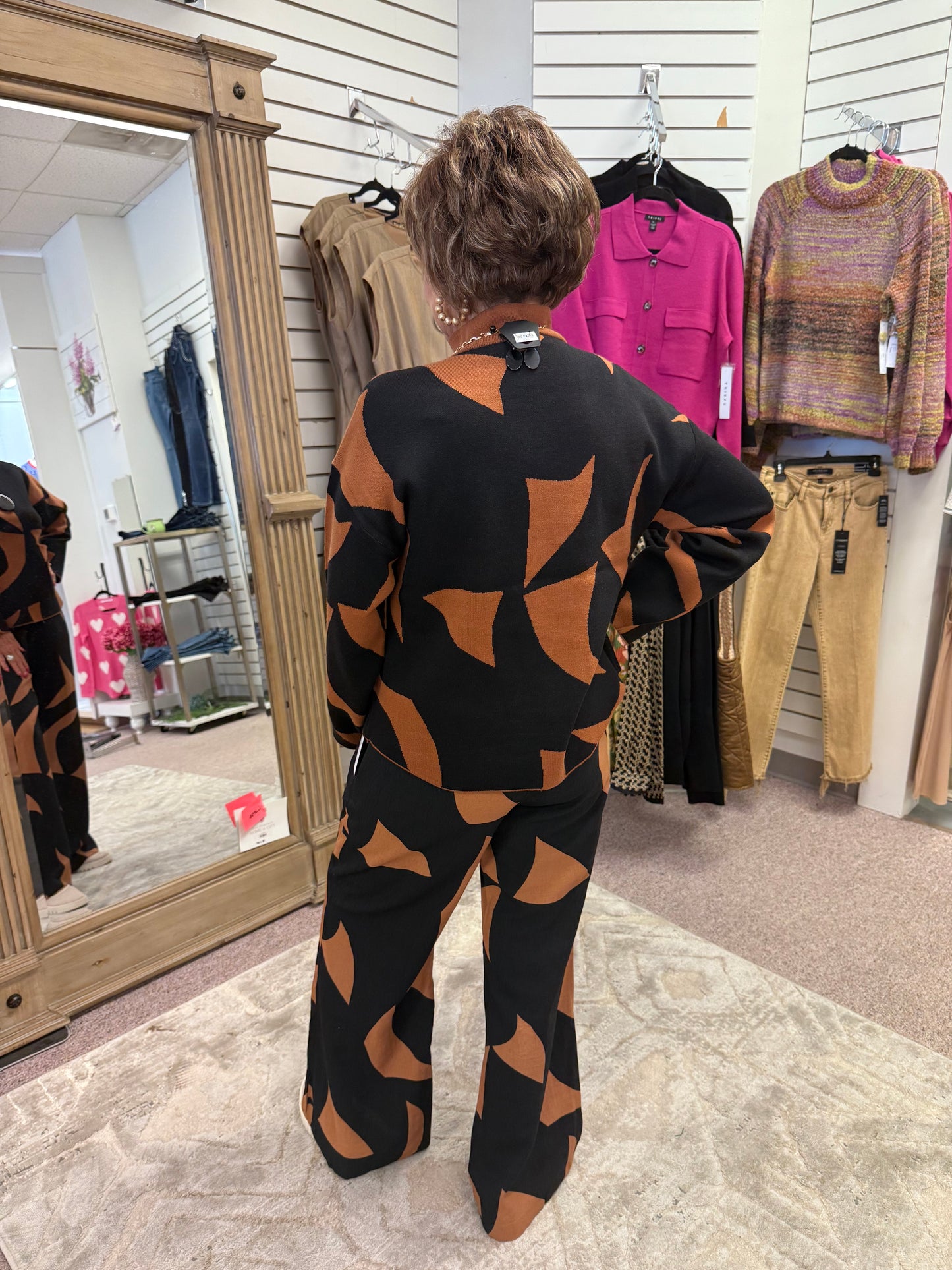 8258 Smocked Pant HTI