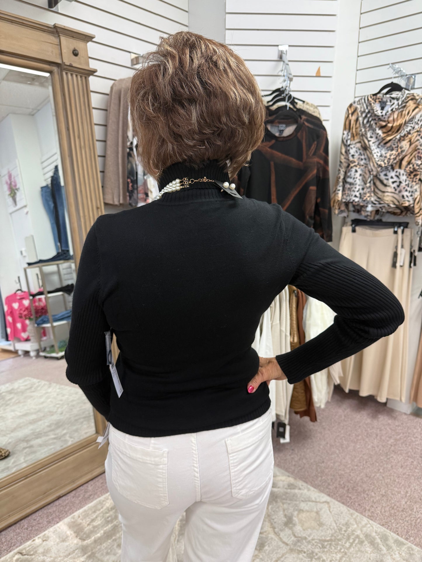 835 Turtle Neck - Black