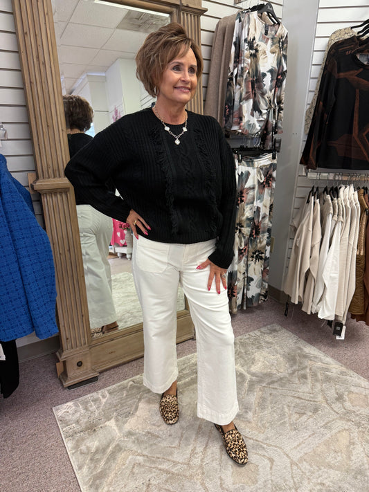 7CD7 White Crop Pant LVP