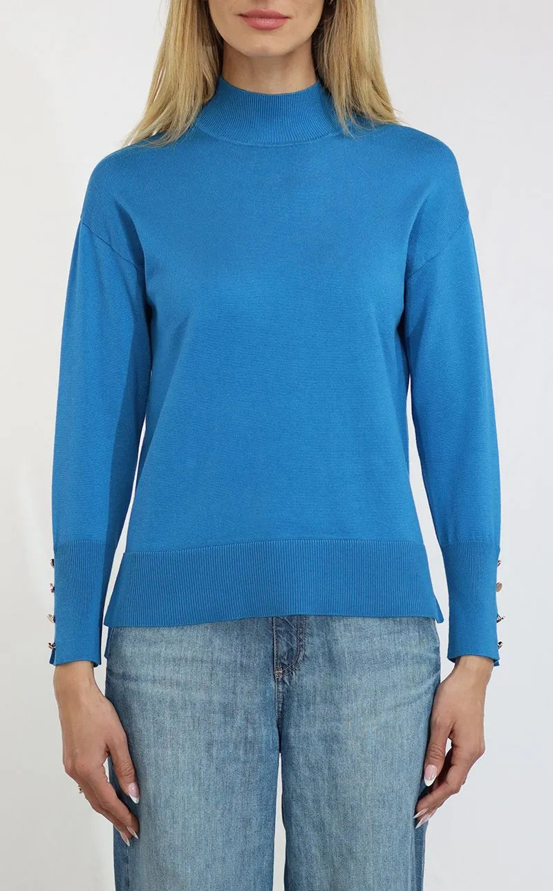 JAZBL MOCK NECK SWEATER MCC