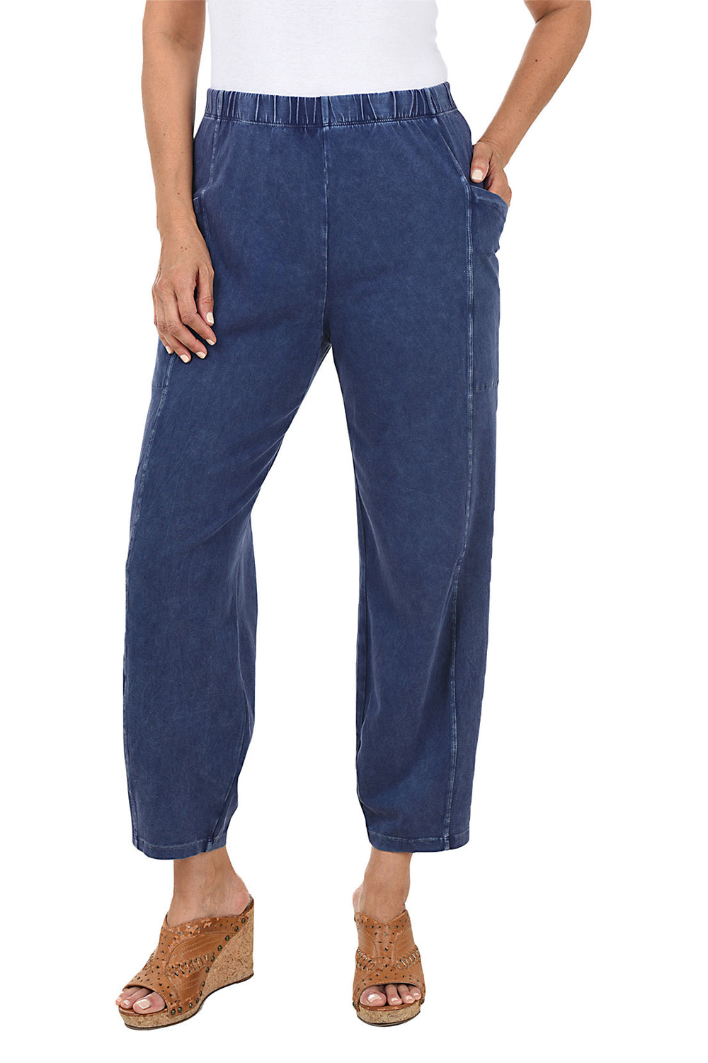 M100 Cotton Spandex Pants DENIM JNJ