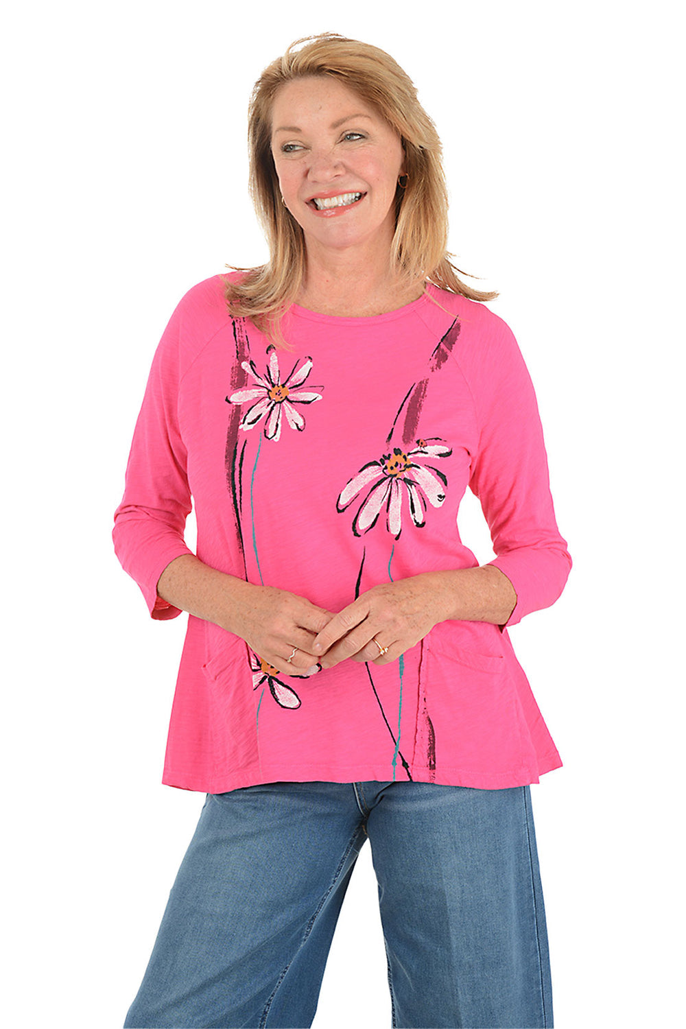 2218 Fuscia Whimsy Tunic JNJ