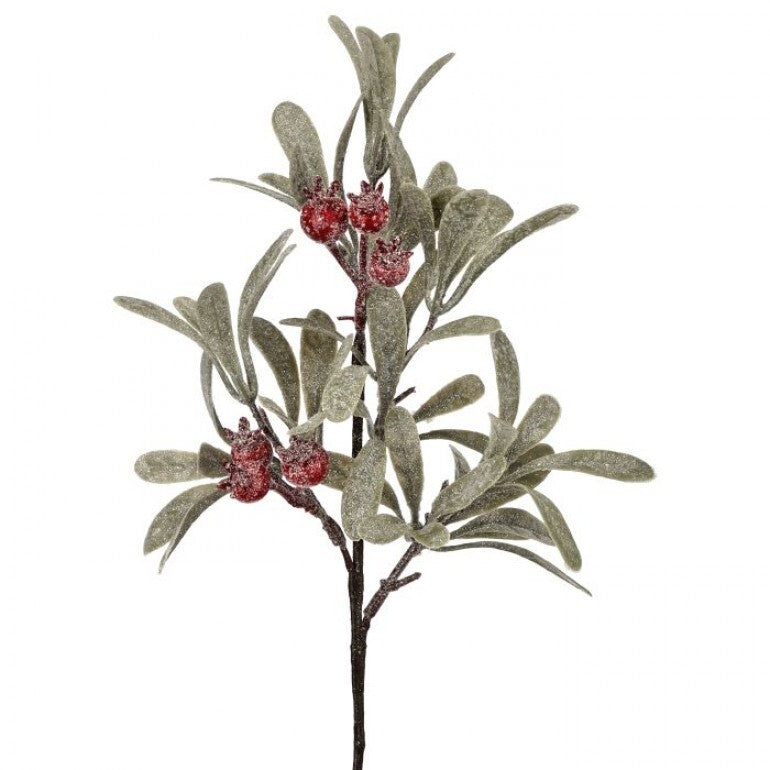 7110 12" MISELTOE/BERRY PICK RIB