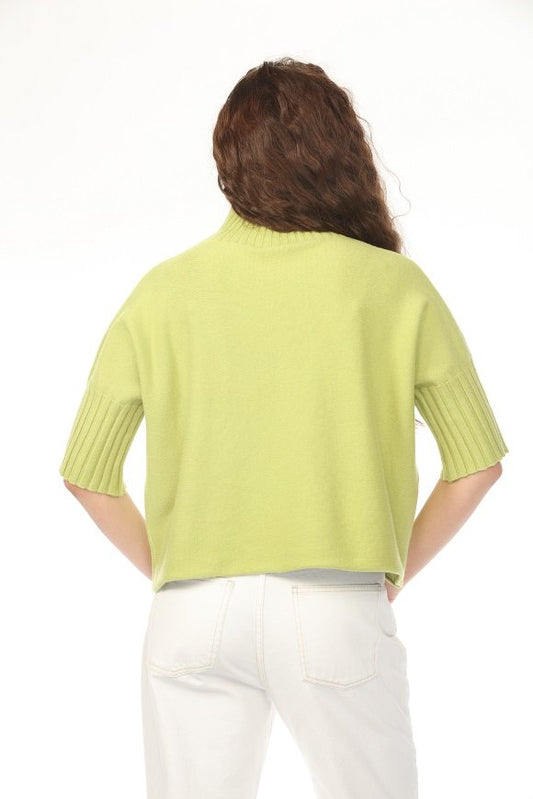 4181 Lime Swing Sweater RAIN