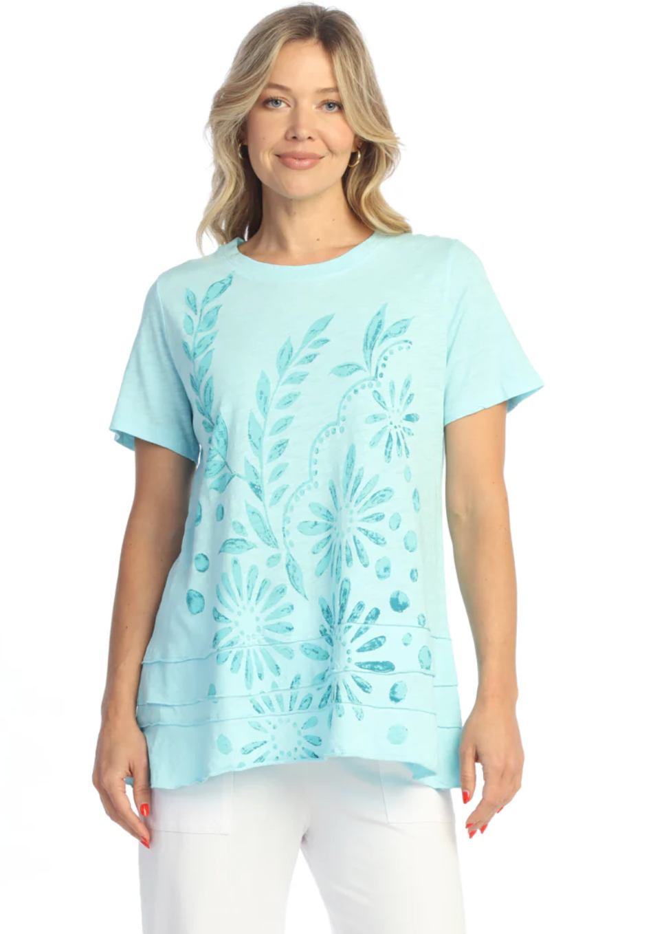 2105 Napoli Ruffle Tunic JNJ