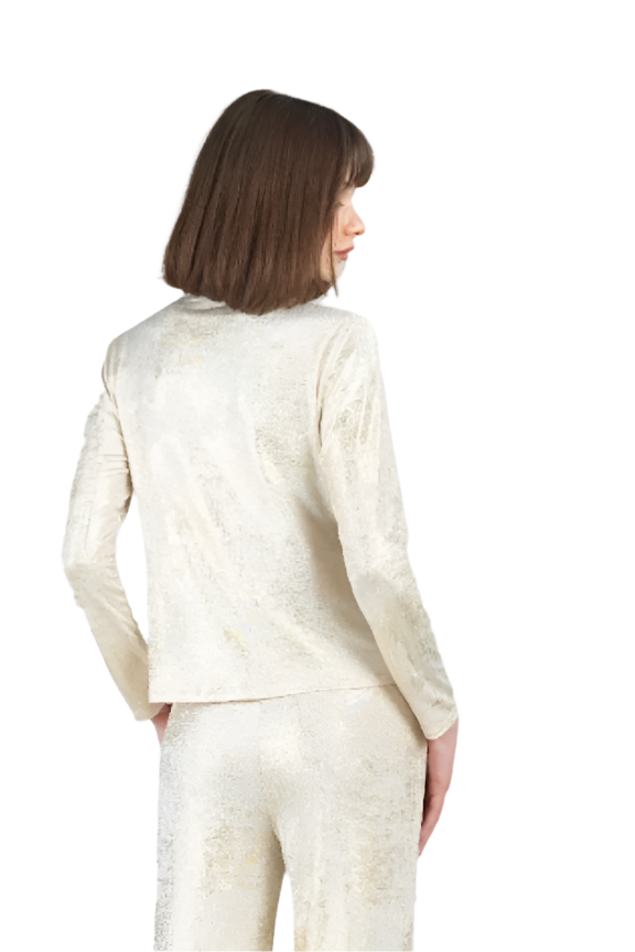 25H5 Champagne Drape Neck CSW