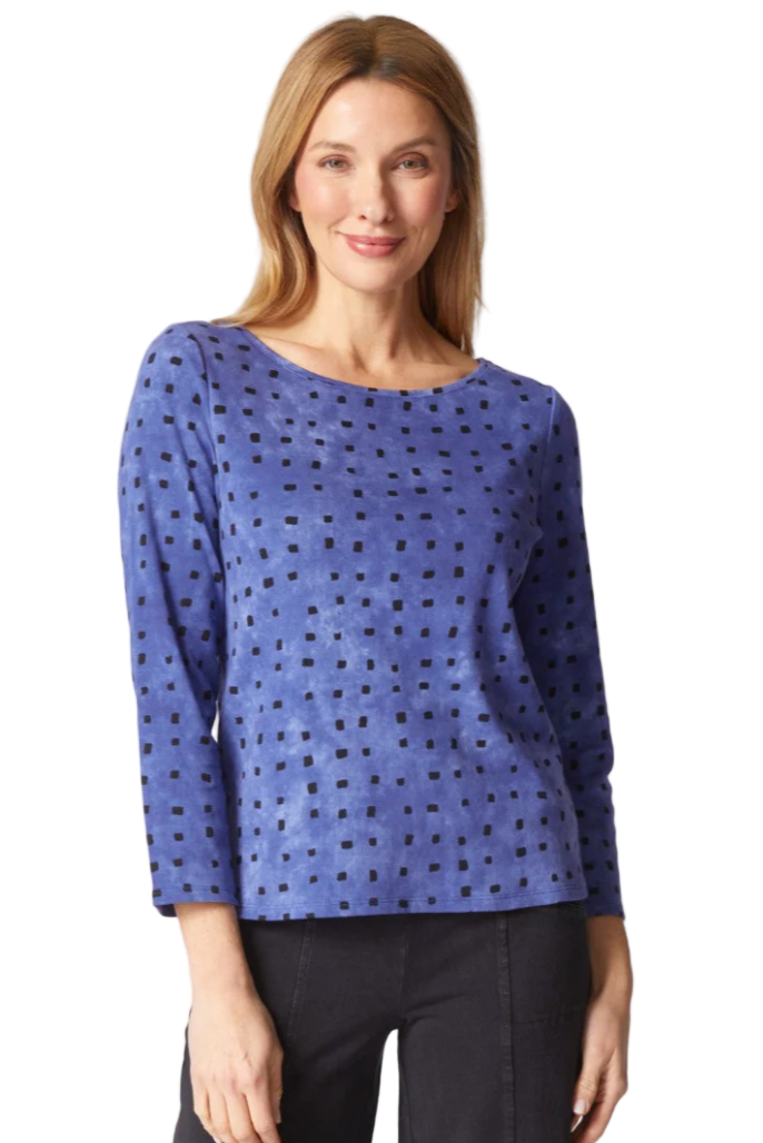 6811 Blue Tie Die HAB