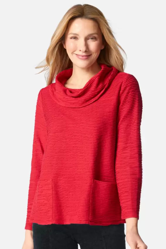 6010 Ruby Cowl Neck HAB